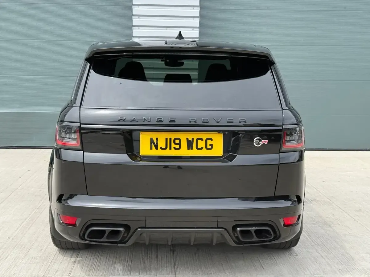 Used Land Rover Range Rover Sport SVR 2019 Black SUV