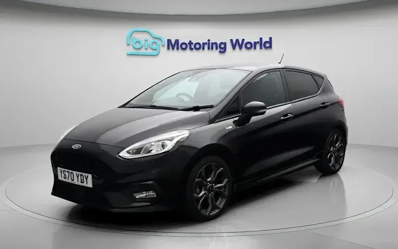 Used Ford Fiesta ST-Line 125 HP (91 kW) 2020 Black Hatchback