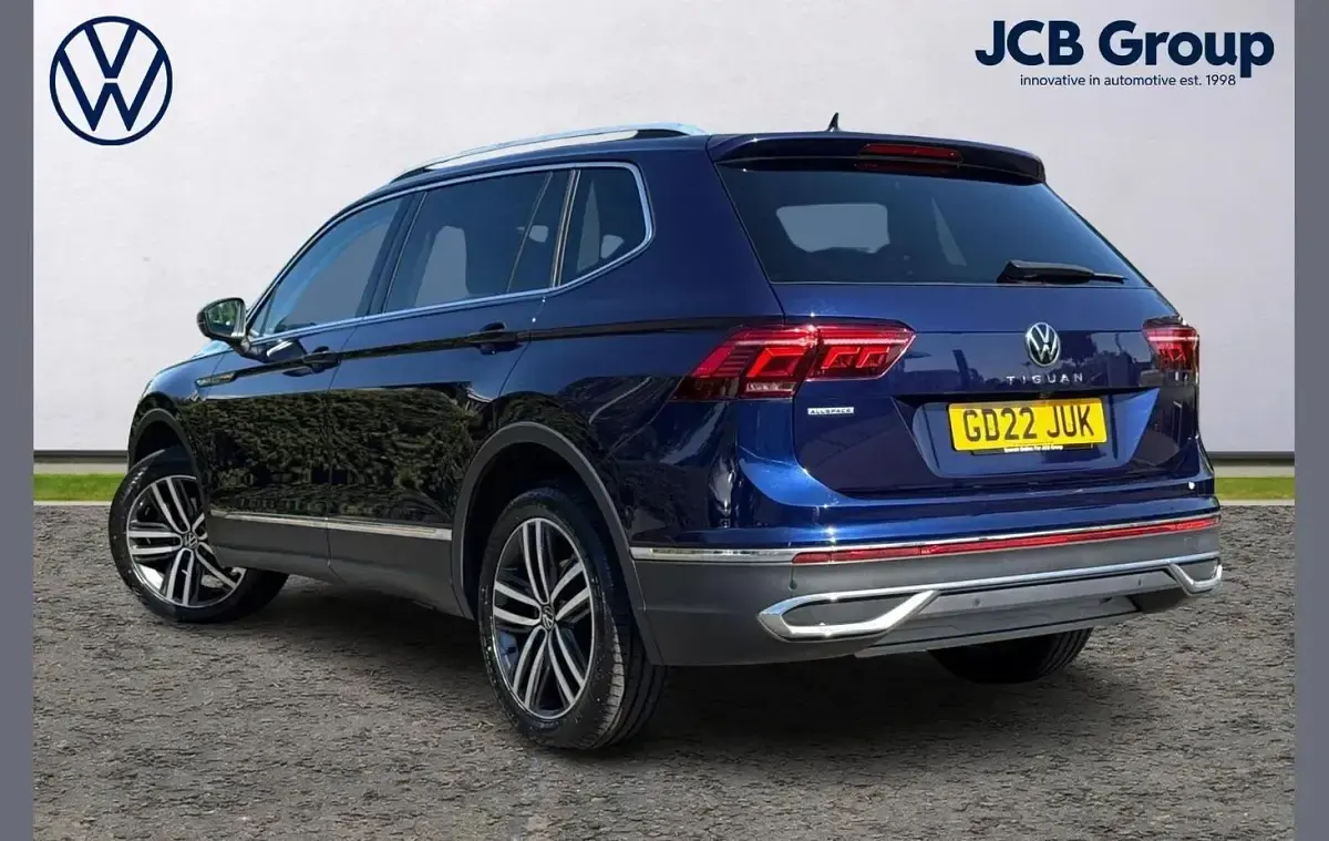 Used VW Tiguan Allspace Elegance 150 HP (110 kW) 2022 Blue SUV