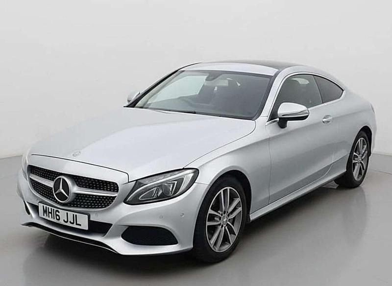 Used Mercedes C200 2016 Silver Coupe
