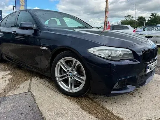 Used BMW 520 M Sport 184 HP (135 kW) 2011 Blue Sedan