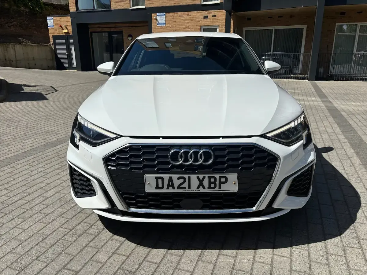 Used Audi A3 e-tron S-Line 2021 White Hatchback