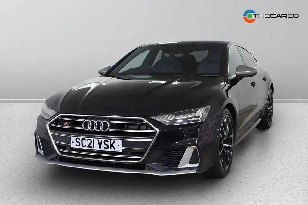 Used Audi S7 Sportback Advanced 349 HP (256 kW) 2021 Black Hatchback