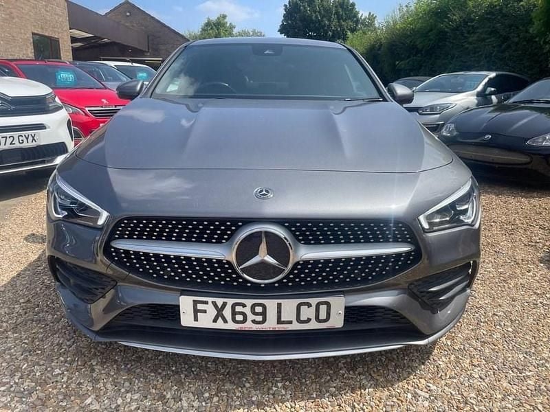 Used Mercedes CLA200 AMG line 163 HP (119 kW) 2019 Grey Coupe