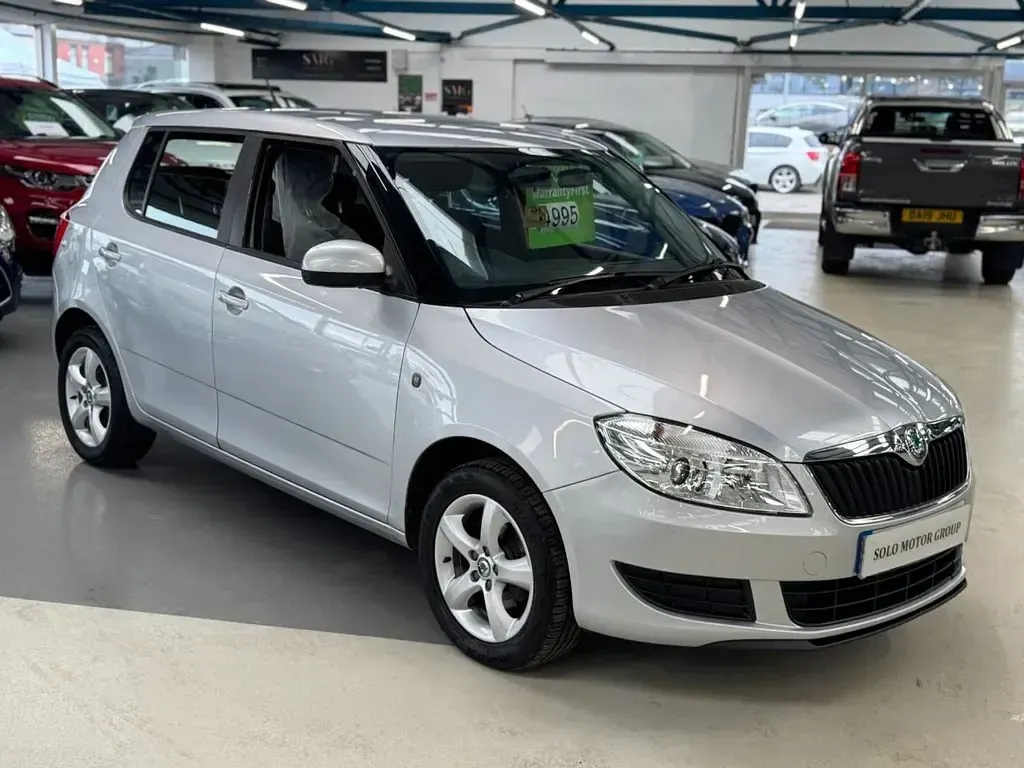 Used Skoda Fabia SE 2013 Silver Hatchback