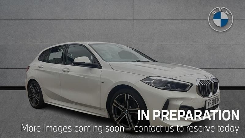 White Used 2020 BMW 118 M Sport Hatchback | £20,255 (Fair price) - Image 1/4
