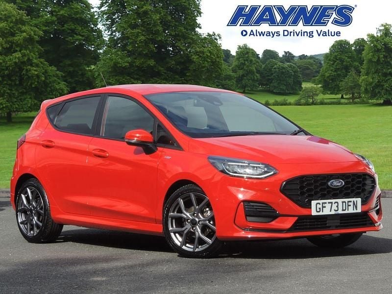 Red Used 2023 Ford Fiesta ST-Line Hatchback | £15,000 (Fair price) - Image 1/4