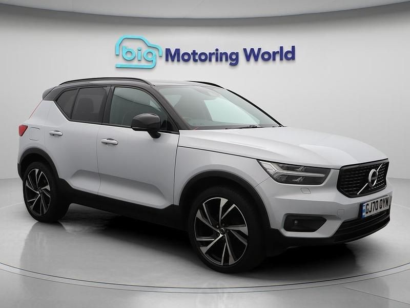 Silver Used 2020 Volvo XC40 R-Design Pro SUV | £17,400 (Good price) - Image 1/4