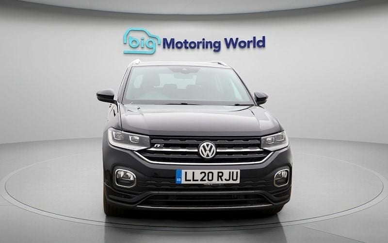 Usado VW T-Cross R-line 116 HP (85 kW) 2020 Preto SUV