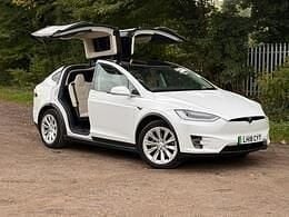 Used Tesla Model X 244 kW (333 HP) 2018 White SUV