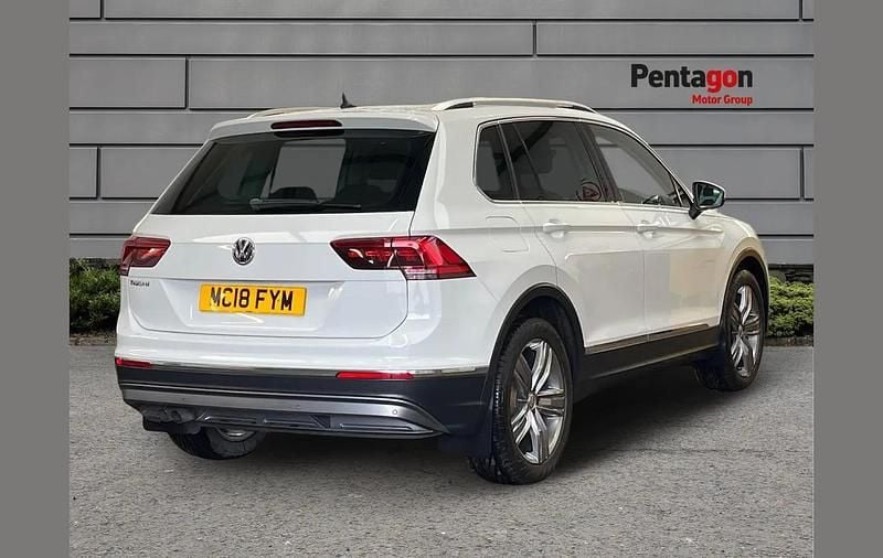 Used VW Tiguan SEL 150 HP (110 kW) 2018 White SUV