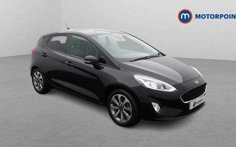 Used Ford Fiesta Trend 125 HP (91 kW) 2020 Black Hatchback