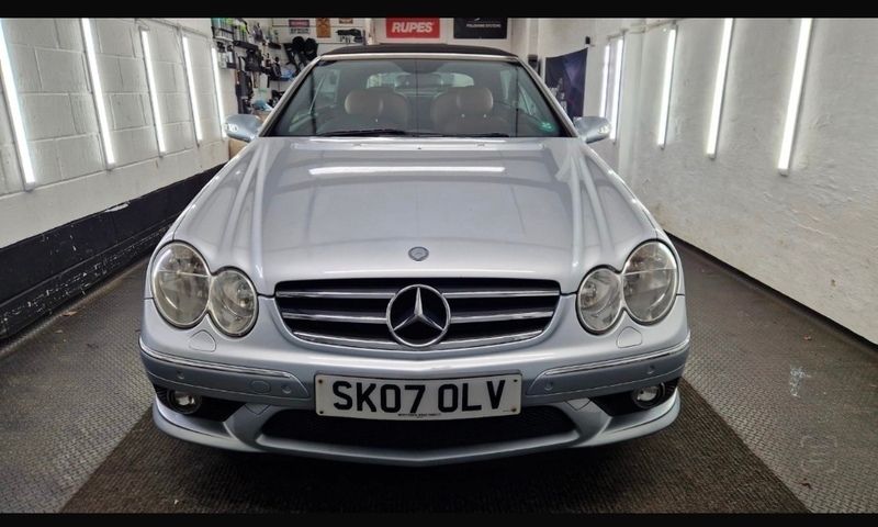 Used Mercedes CLK200 161 HP (118 kW) 2007 Silver Cabriolet