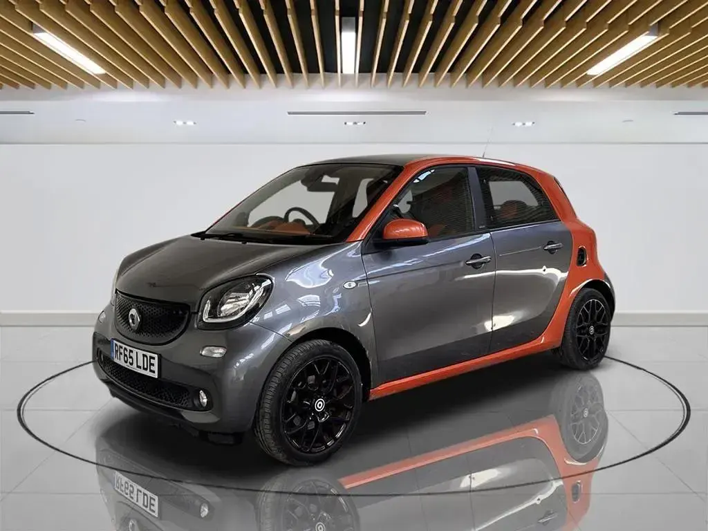 Used Smart ForFour Edition #1 71 HP (52 kW) 2015 Grey Hatchback