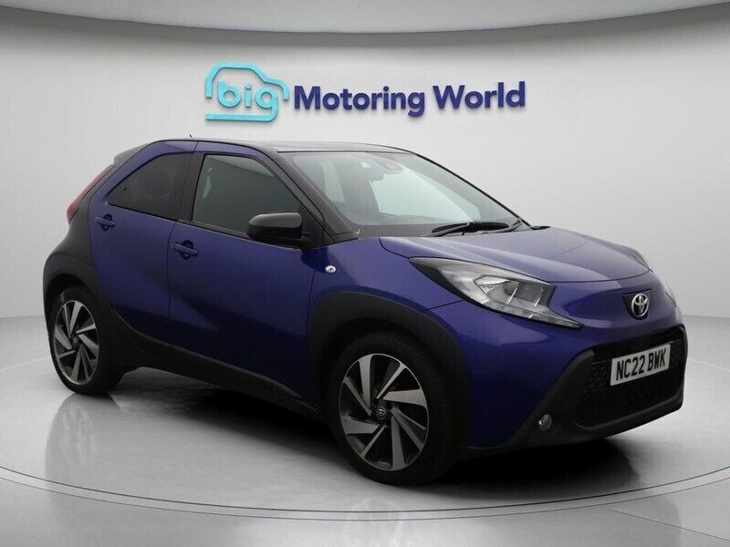 Blue Used 2022 Toyota Aygo Hatchback | £9,500 (Good price) - Image 1/4