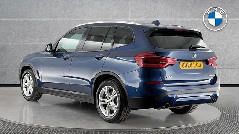 Usado BMW X3 Comfort Edition 261 HP (191 kW) 2020 Azul SUV