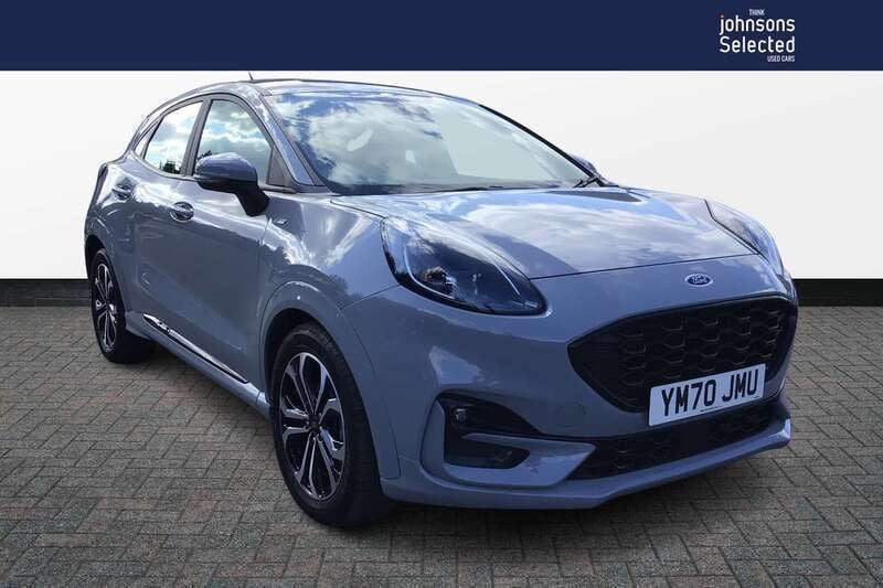 Grey Used 2020 Ford Puma ST-Line SUV | £14,995 (Fair price) - Image 1/4