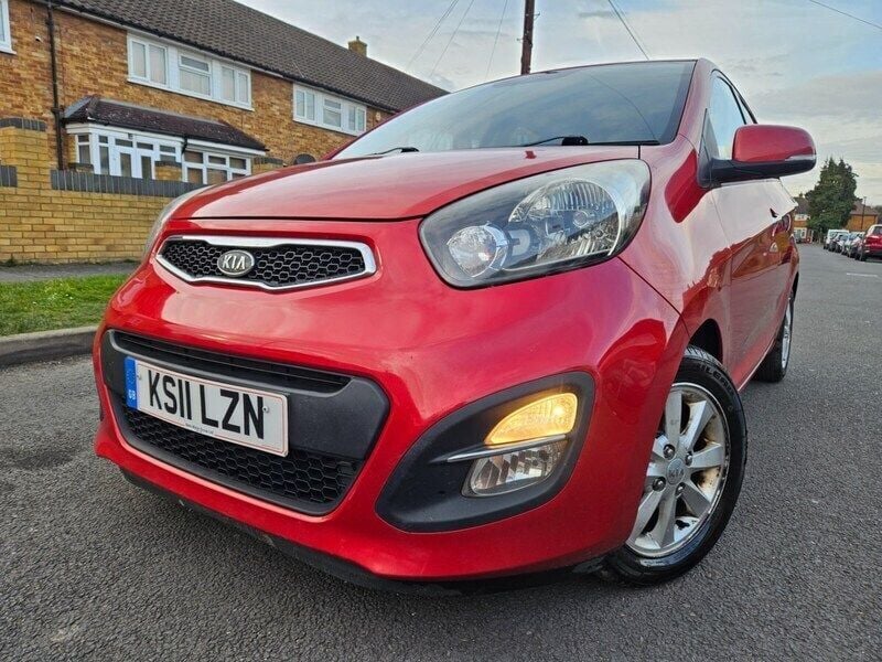 Red Used 2011 Kia Picanto 2 Hatchback | £1,499 (Super price) - Image 1/4