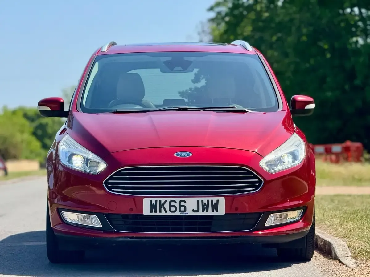 Used Ford Galaxy Titanium X 180 HP (132 kW) 2016 Red MPV