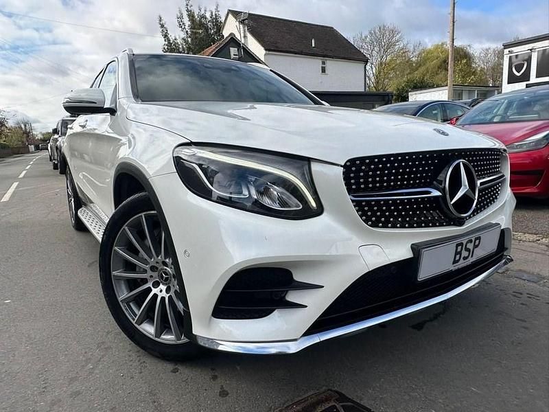 Used Mercedes GLC220 AMG line 2017 White SUV