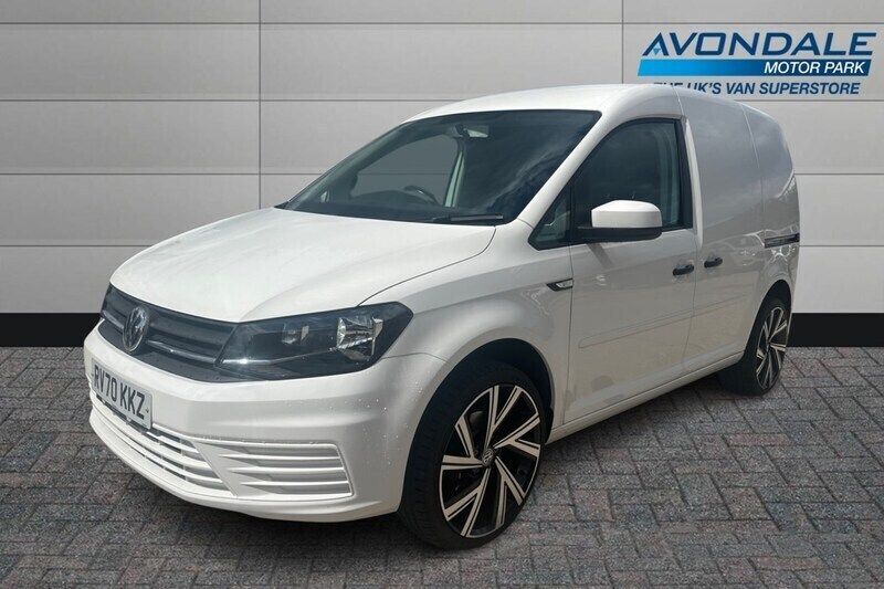 White Used 2020 VW Caddy Startline MPV | £17,990 (A bit pricey) - Image 1/4