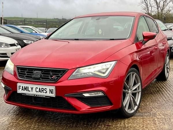Red Used 2017 Seat Leon FR Hatchback | £9,750 (Fair price) - Image 1/4