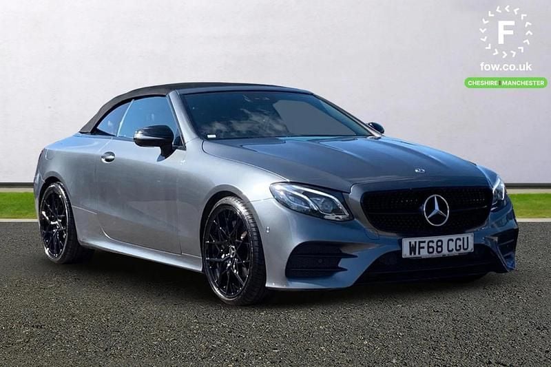Grey Used 2018 Mercedes E300 AMG Line Premium Plus Cabriolet | £24,799 (Fair price) - Image 1/4