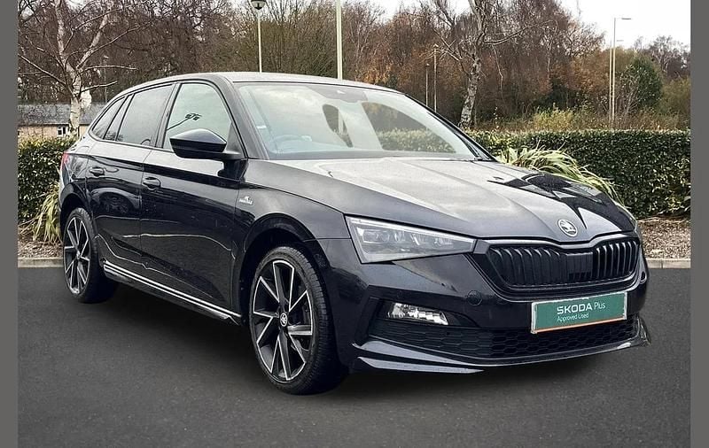 Black Used 2021 Skoda Scala Monte Carlo Hatchback | £14,500 (Fair price) - Image 1/3