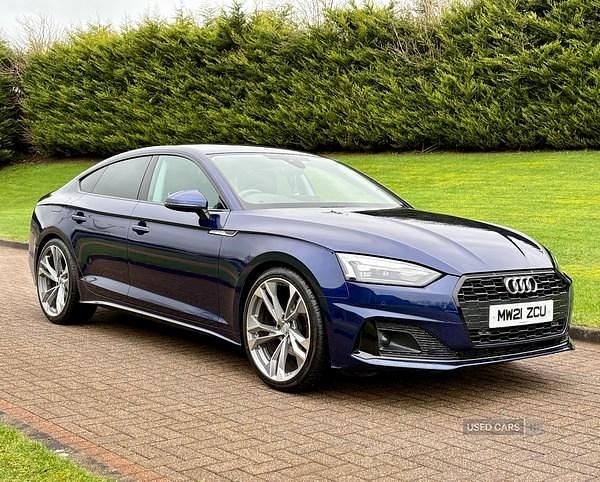 Used Audi A5 Sport 2021 Blue Coupe