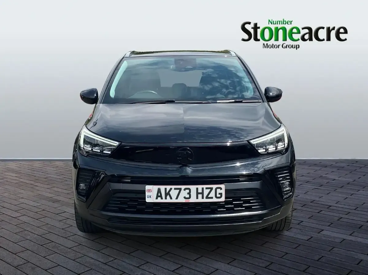 Used Vauxhall Crossland Ultimate 110 HP (80 kW) 2023 Black SUV