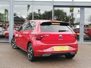 Used VW Polo R-line 110 HP (80 kW) 2022 Red Hatchback