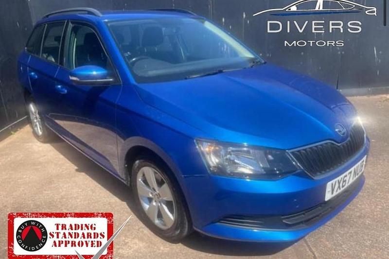 Blue Used 2017 Skoda Fabia SE Estate | £7,695 (Fair price) - Image 1/1