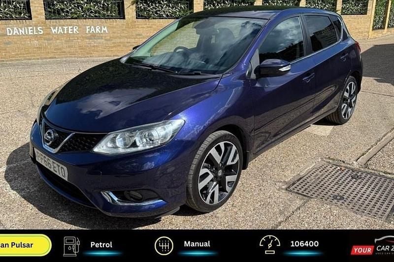 Blue Used 2016 Nissan Pulsar Tekna Hatchback | £4,250 (Fair price) - Image 1/1