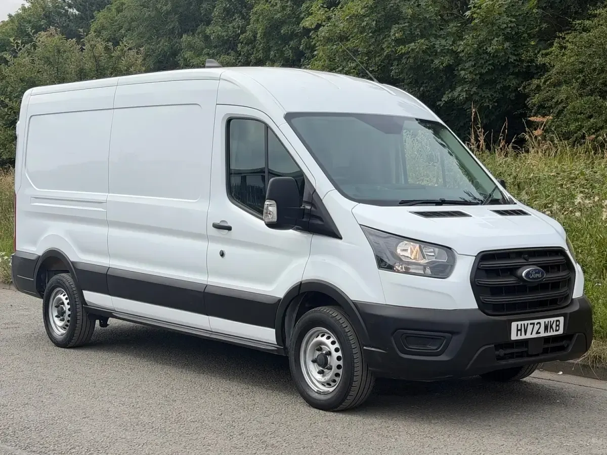 Used Ford Transit 130 HP (95 kW) 2022 White Van