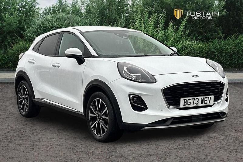 Used Ford Puma Titanium 125 HP (91 kW) 2023 White SUV