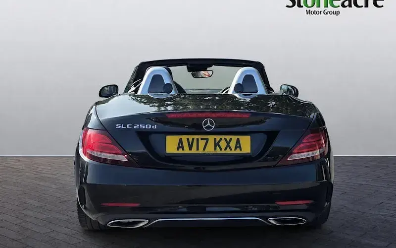 Used Mercedes E250 AMG line 204 HP (150 kW) 2017 Black Cabriolet