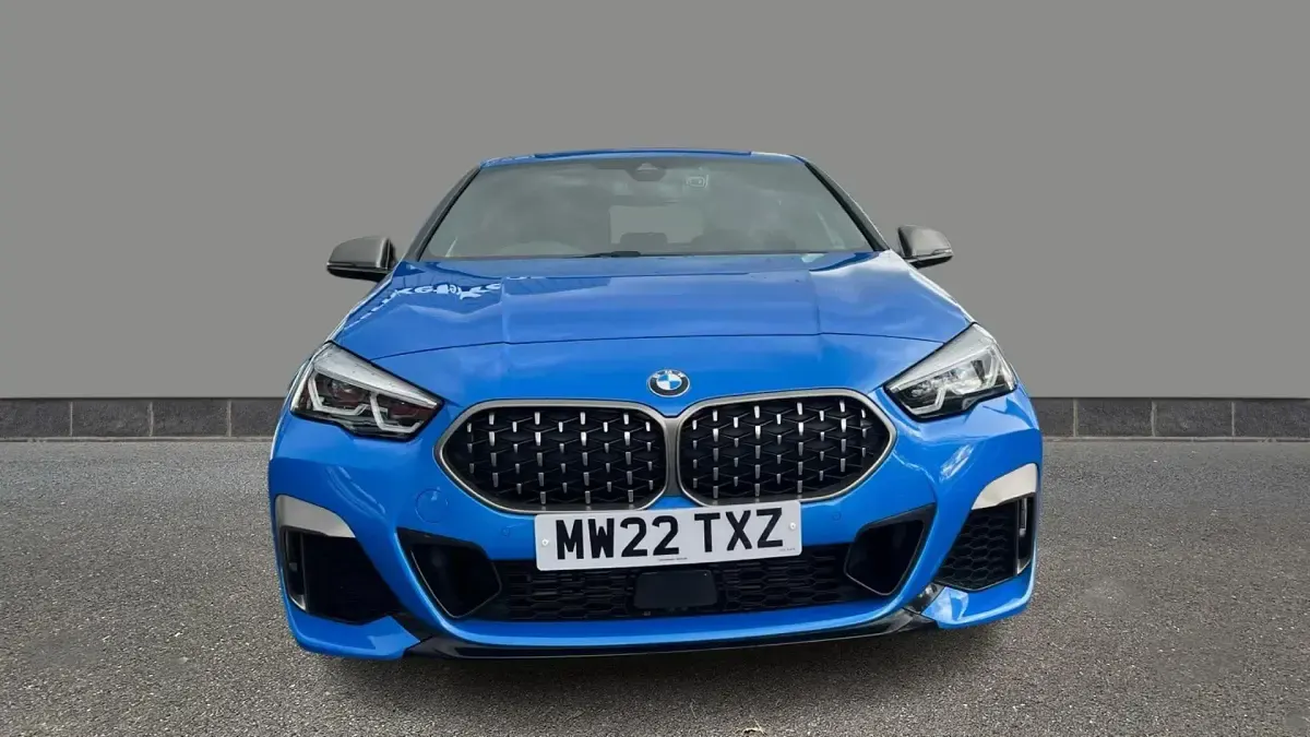 Used BMW M235 Performance 306 HP (225 kW) 2022 Blue Coupe