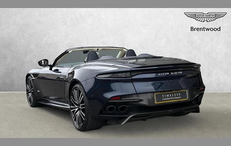 Used Aston Martin DBS 715 HP (525 kW) 2021 Blue Cabriolet