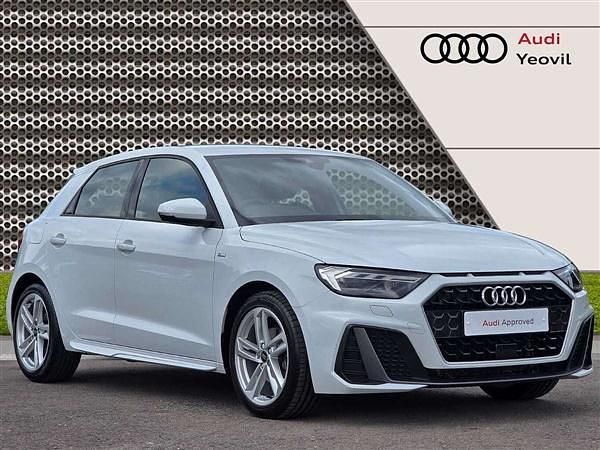 White Used 2023 Audi A1 S-Line Hatchback | £19,495 (Fair price) - Image 1/4