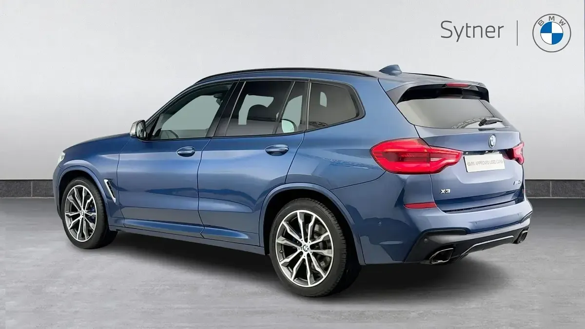 Used BMW X3 M Sport 355 HP (261 kW) 2018 Blue SUV