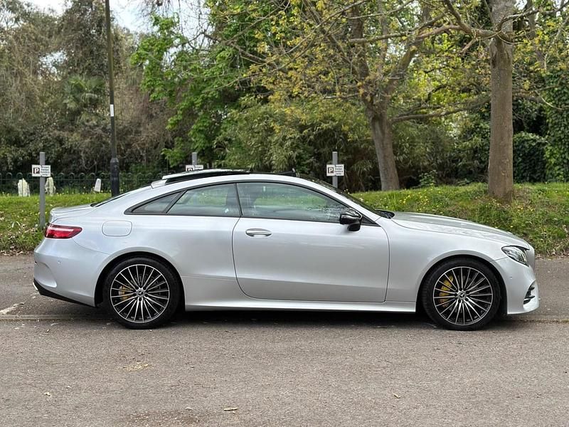Used Mercedes E220 AMG Line Premium 2018 Silver Coupe