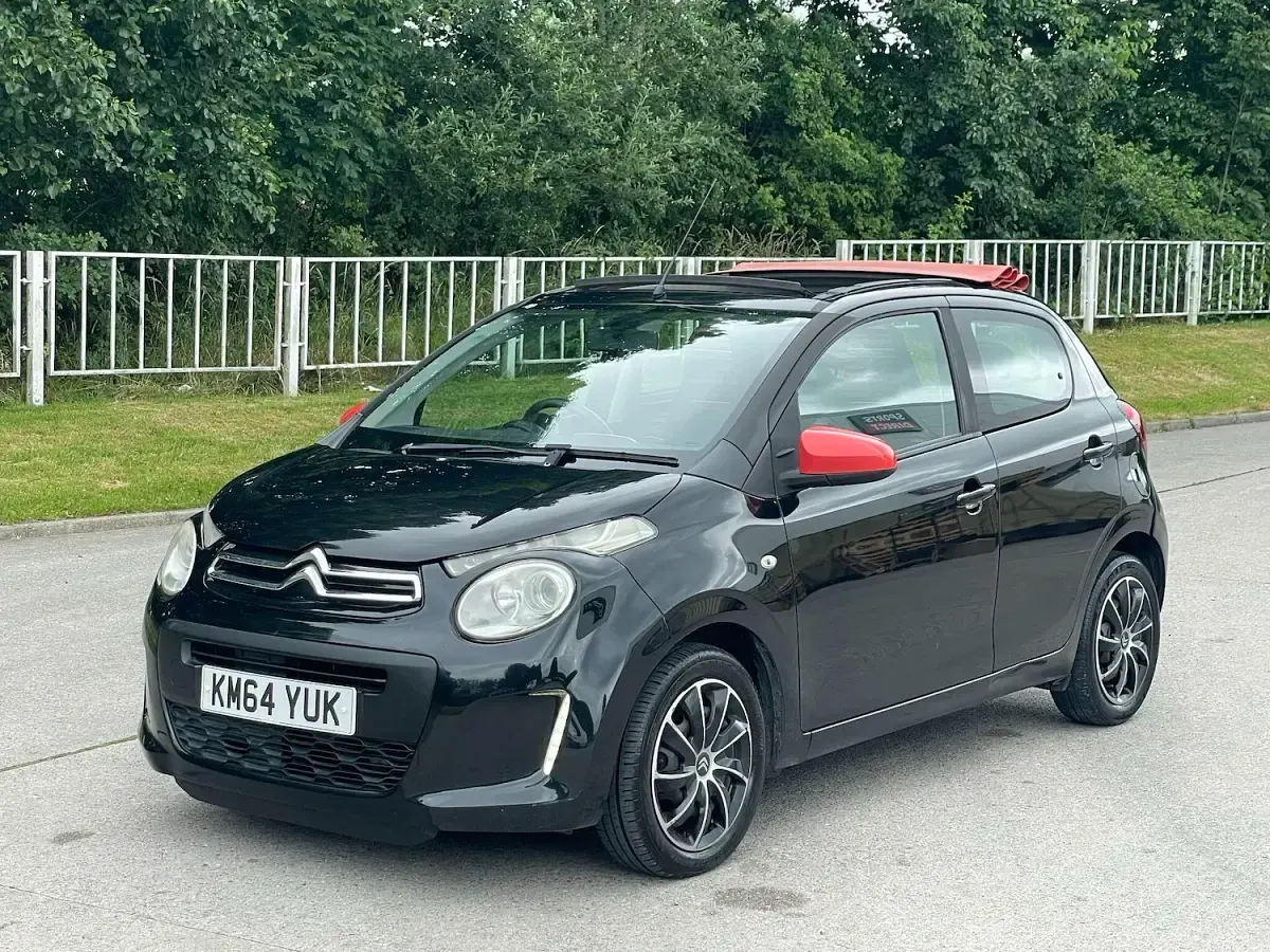 Used Citroën C1 Feel 82 HP (60 kW) 2014 Black Hatchback