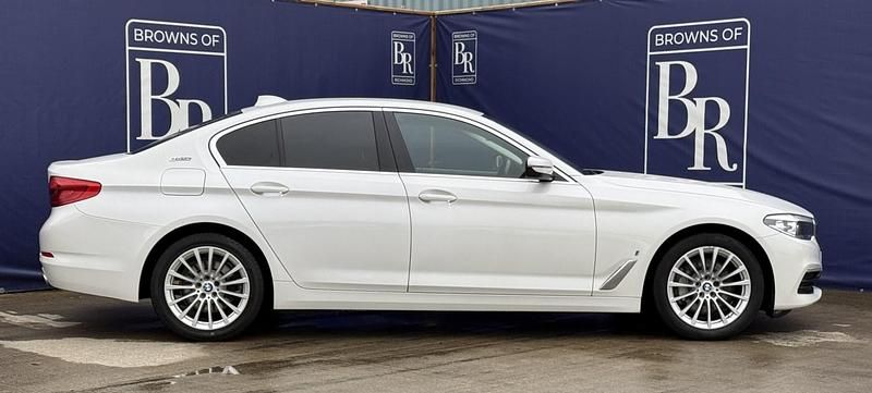 Used BMW 530e Comfort Edition 2018 White Sedan