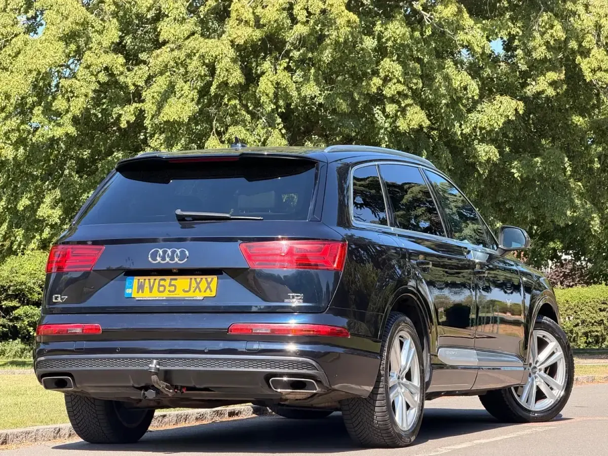 Used Audi Q7 S-Line 2015 Blue SUV