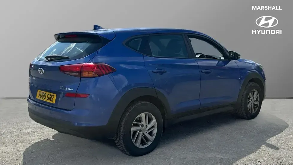 Używany Hyundai Tucson 132 KM (97 kW) 2019 Niebieski SUV