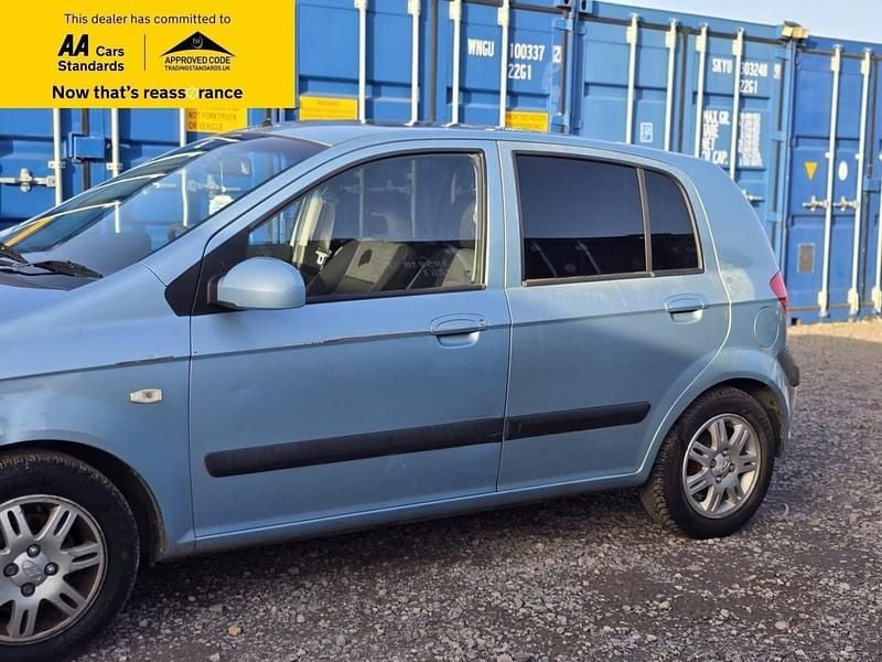 Used Hyundai Getz 95 HP (69 kW) 2008 Blue Hatchback