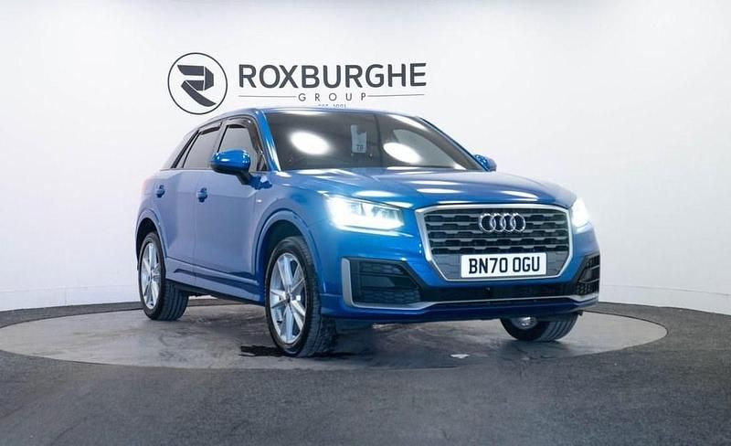 Blue Used 2020 Audi Q2 S-Line SUV | £13,750 (Good price) - Image 1/4
