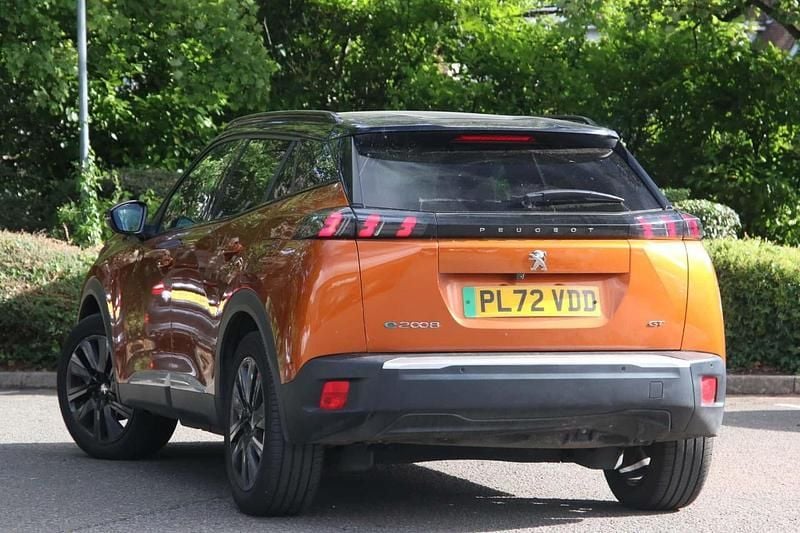 Orange Used 2023 Peugeot e-2008 Premium SUV | £15,312 (Fair price) - Image 1/3