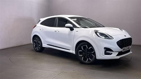 White Used 2022 Ford Puma ST-Line X SUV | £15,999 (Fair price) - Image 1/4
