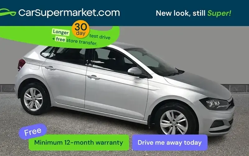Usado VW Polo SE 65 HP (47 kW) 2019 Prateado Citadino